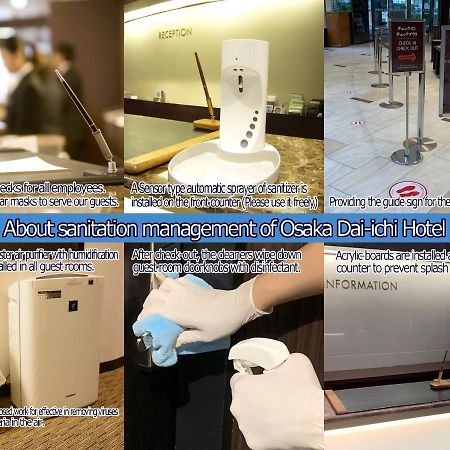 Osaka Dai-Ichi Hotel Kültér fotó