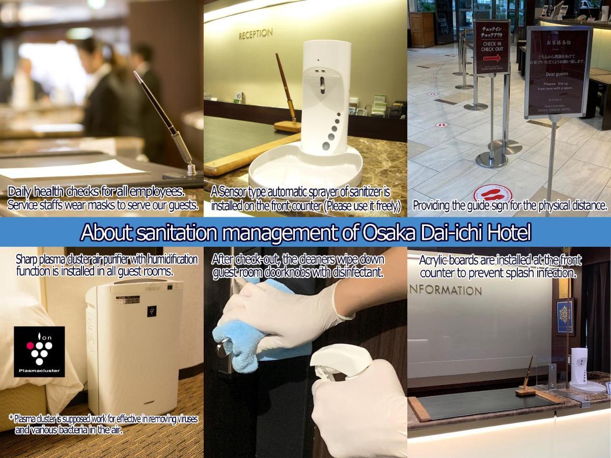 Osaka Dai-Ichi Hotel Kültér fotó
