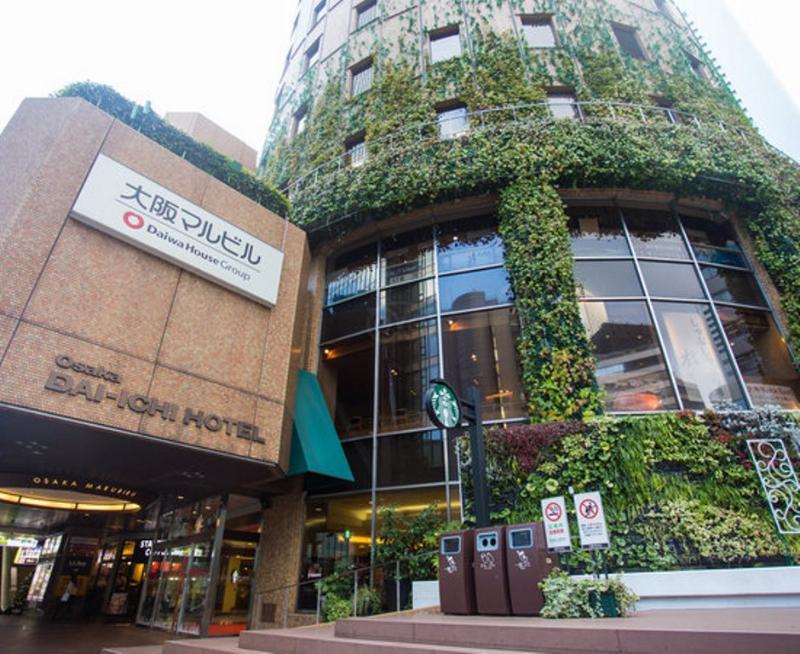 Osaka Dai-Ichi Hotel Kültér fotó